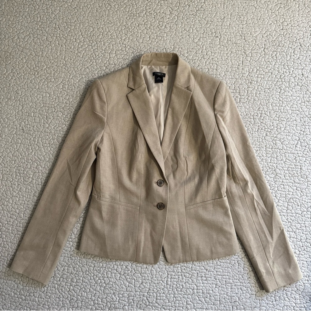 Ann Taylor Beige Blazer